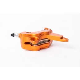 BERINGER Aerotec® MX Left Axial Brake Caliper 4 Pistons Orange