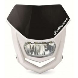 POLISPORT Halo LED Headlight Black/White
