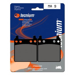 TECNIUM Street Organic Brake pads - MA9