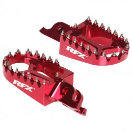 RFX Pro CNC Aluminium Trials Footrest (Red) Universal - Gas Gas/Beta/Sherco/Montesa