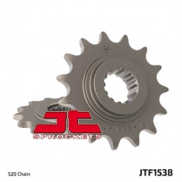 JT SPROCKETS Steel Standard Front Sprocket 1538 - 520