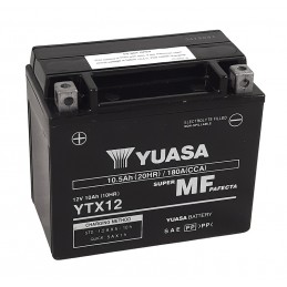 YUASA W/C Battery Maintenance Free Factory Activated - YTX12 FA