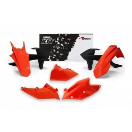 RACETECH Plastic Kit OEM Color (2017) Orange/Black KTM