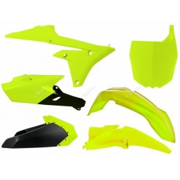 RACETECH Plastic Kit Neon Yellow/Black Yamaha YZ250F/450F