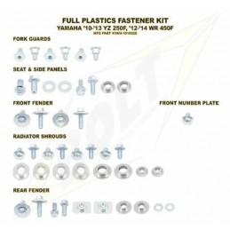 Complete set of Bolt plastic screws for Yamaha YZ250F/W R450F