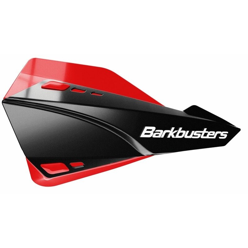 BARKBUSTERS Sabre Handguard Set Universal Mount Black/Red