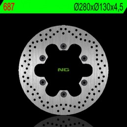 NG BRAKES Fix Brake Disc - 687