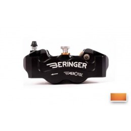 BERINGER Aerotec® Right Radial Brake Caliper 4 pistons caliper - Spacing 100mm Orange