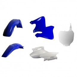 POLISPORT Plastic Kit Blue/White - Yamaha YZ 450F