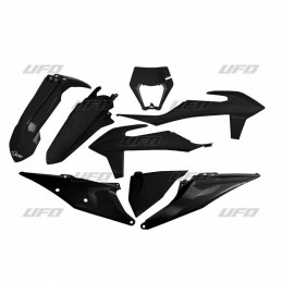 UFO Plastic Kit Black KTM EXC/EXC-F