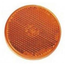 V PARTS Ø55mm Round Reflector Orange - with Tape