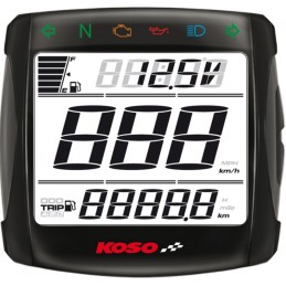 KOSO XR-S 01 digital mutlifunction speedometer