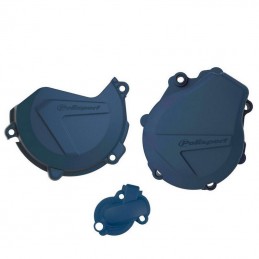POLISPORT Clutch, Ignition and Water Pump Cover Protector Set - Husqvarna FE 450 / 501 (17-22)