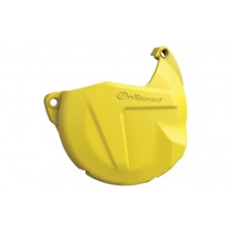 POLISPORT Clutch Cover Protector Yellow Suzuki RM-Z450