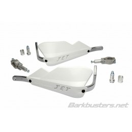 BARKBUSTERS Jet Handguard Two Point Mount Straight Ø22mm White