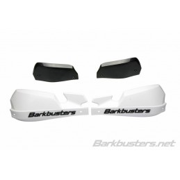 BARKBUSTERS VPS MX Handguard Plastic Set Only White/Black Deflector