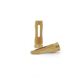 V PARTS Pro 2 Foot Pegs Gold