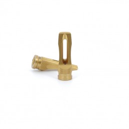 V PARTS Pro 2 Foot Pegs Gold