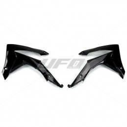 UFO Radiator Covers Black Honda CRF250R/450R