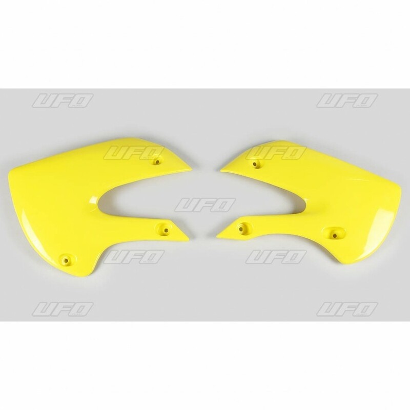 UFO Radiator Covers Yellow Suzuki RM65