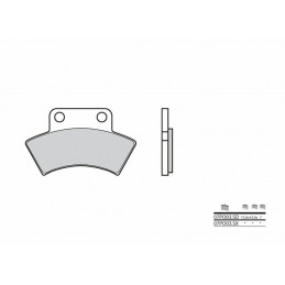 BREMBO Off-Road Sintered Metal Brake pads - 07PO03SX
