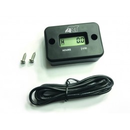 ART Hour Meter With Wire Black