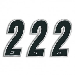 BLACKBIRD Racing Numbers - 15x7 cm