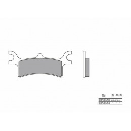 BREMBO Off-Road Sintered Metal Brake pads - 07PO06SX