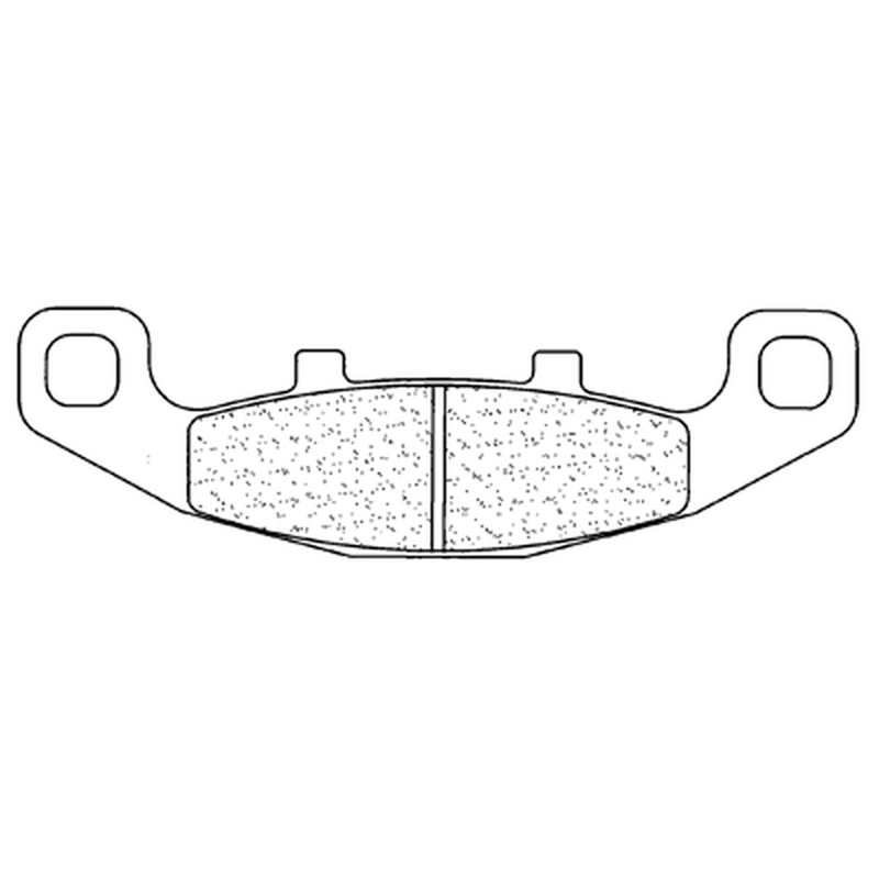 CL BRAKES Street Sintered Metal Brake pads - 2304A3+