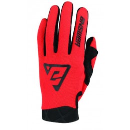 ANSWER Peak Solid youth gloves - red/black