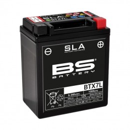 BS BATTERY SLA Battery Maintenance Free Factory Activated - BTX7L