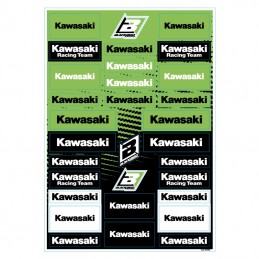BLACKBIRD PVC Stickers Sheet - Kawasaki