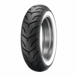 DUNLOP Tyre D407 (HARLEY-D) WWW Wide-White-Sidewall 180/65 B 16 M/C 81H TL