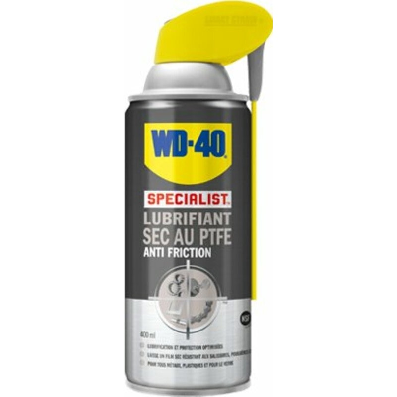 WD-40 Specialist® Anti-Friction Dry PTFE Lubricant - Spray 400ml