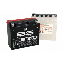 BS BATTERY Battery Maintenance Free with Acid Pack - BT12B-BS